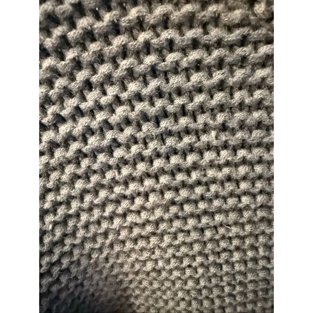 Lululemon Karma Kurmasana Gray Merino Wool Side Zip Sweater sz L - Picture 3 of 7